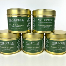 Load image into Gallery viewer, Natural Citronella & Lemongrass Candle with CITREPEL Insect repellent