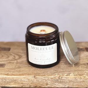 Amber Wooden Wicked Candle